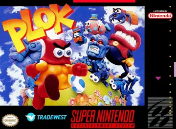 Plok (USA) box cover front